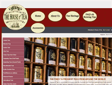 Tablet Screenshot of houseoftea.com